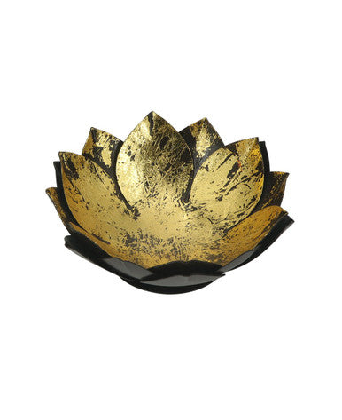Gilded Lotus Accent Bowls