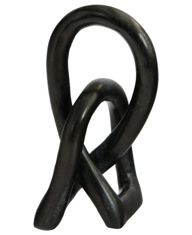 Kisii Eternity Knot Soapstone Statue, Kenya