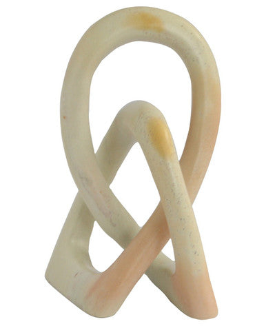 Kisii Eternity Knot Soapstone Statue, Kenya