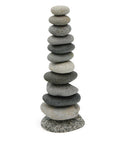 Stacked Stone Garden Cairns – Natural Beach Rock Sculptures, Made in USA