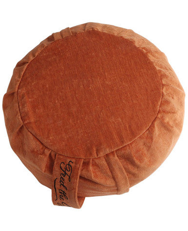 Feed the Spirit Chenille Zafu Cushion