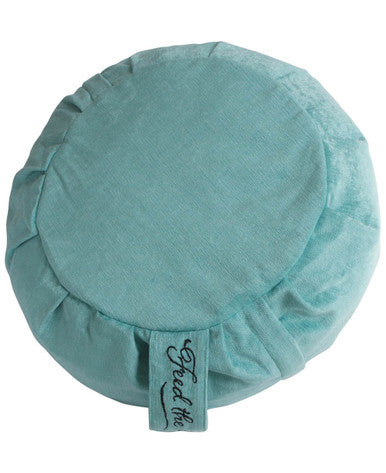 Feed the Spirit Chenille Zafu Cushion