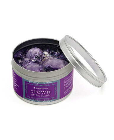 Chakra Gemstone Candles With Essential Oils