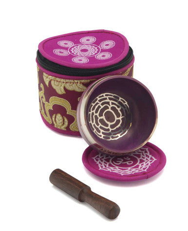Chakra Singing Bowl Gift Set, Sold Individually