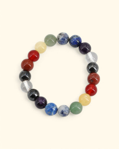 Chakra Gemstone Bead Stretch Bracelet