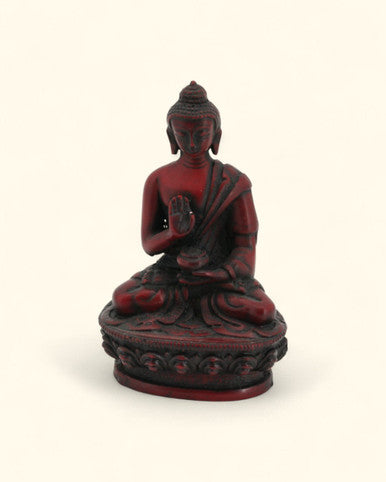 Small Blessing Buddha Resin Statue