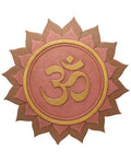 Om Lotus Artistic Wall Relief, Stone Texture