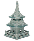 Zen-Inspired Porcelain Pagoda Sculptures