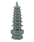 Zen-Inspired Porcelain Tall Pagoda Sculptures, Sold Individually