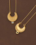 Moon Phase Mandala Art Gemstone Inspirational Necklace