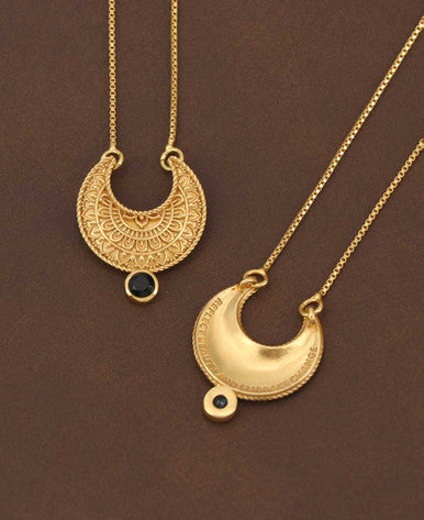 Moon Phase Mandala Art Gemstone Inspirational Necklace