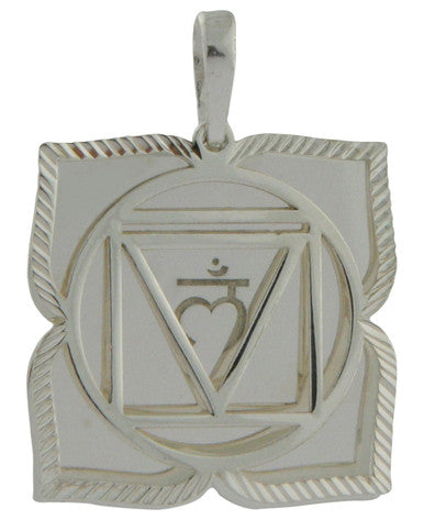 Layered Chakra Pendants in Sterling Silver