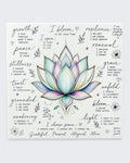 Lotus wall canvas