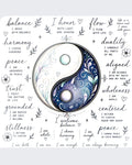 yin yang wall art