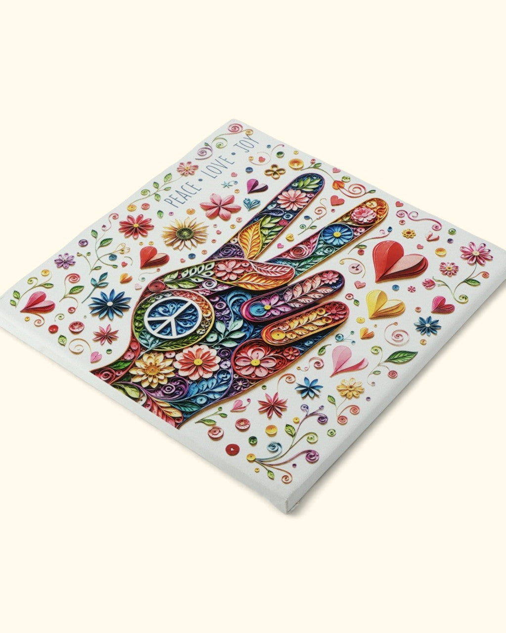 peace sign wall art