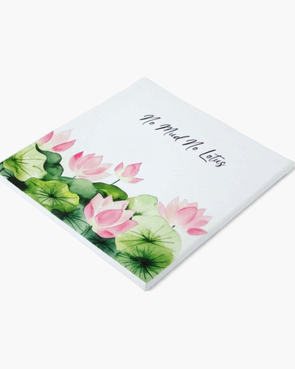 No Mud No Lotus Canvas Print Wall Art