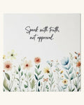Speak With Truth Inspirational Canvas Print Wall Art