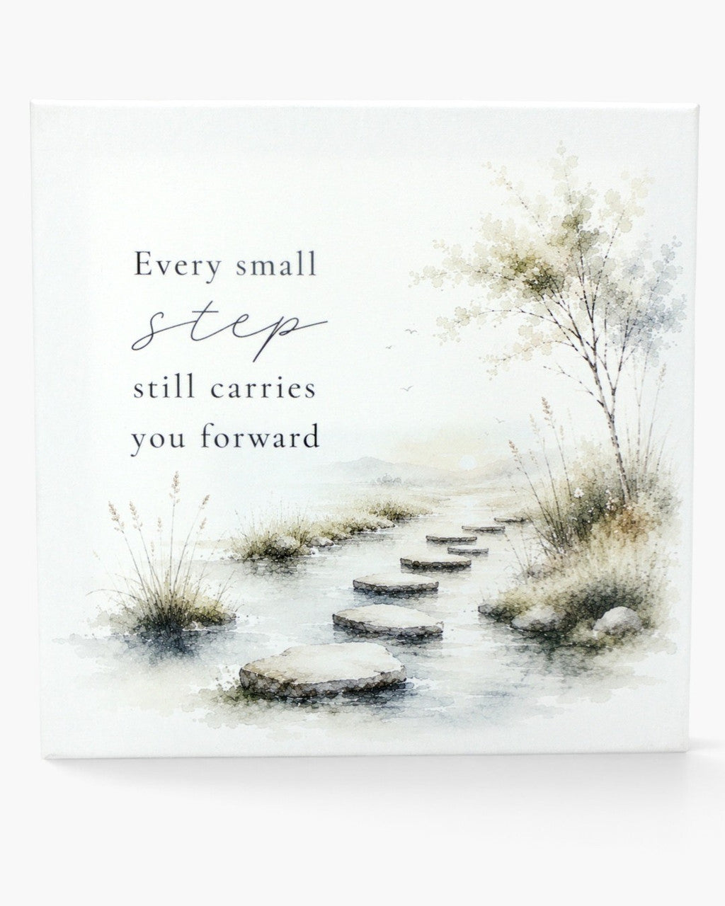 Every Small Step Canvas Print Wall Art