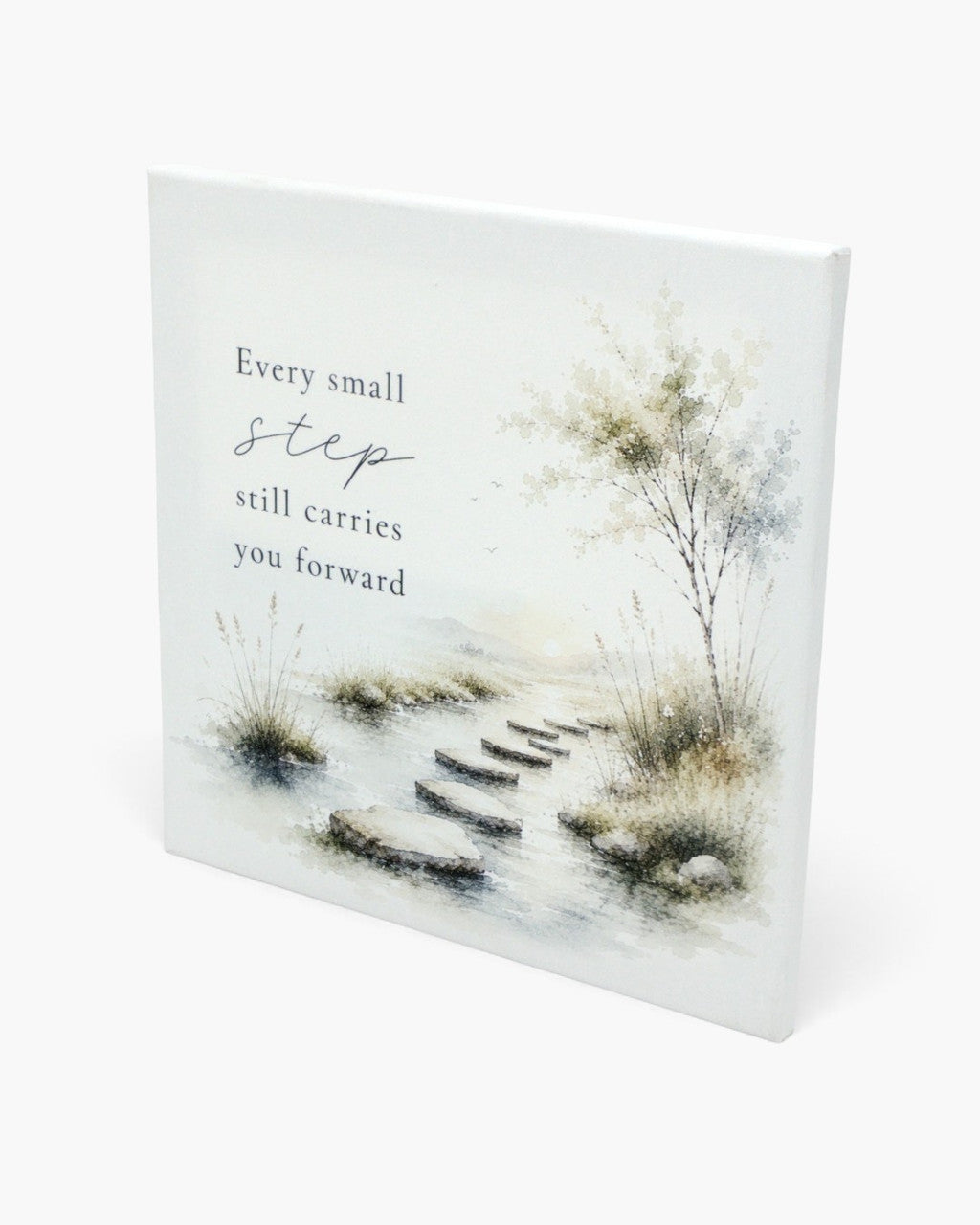 Every Small Step Canvas Print Wall Art