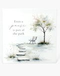 Pause Is Part of the Path Canvas Print Wall Art