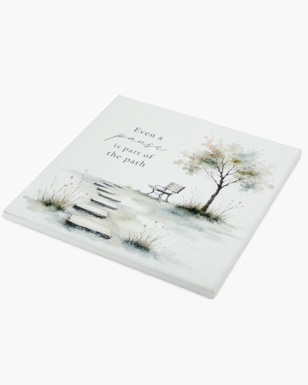 Pause Is Part of the Path Canvas Print Wall Art