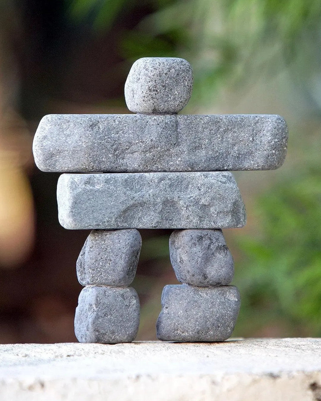 Inuit Inukshuk Stacked Stone Statue
