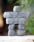 Inuit Inukshuk Stacked Stone Statue