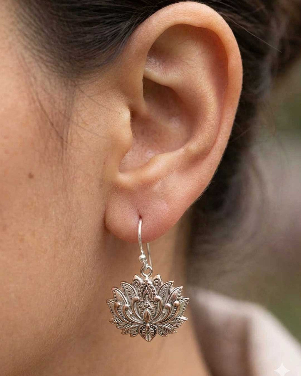 Lotus Earrings