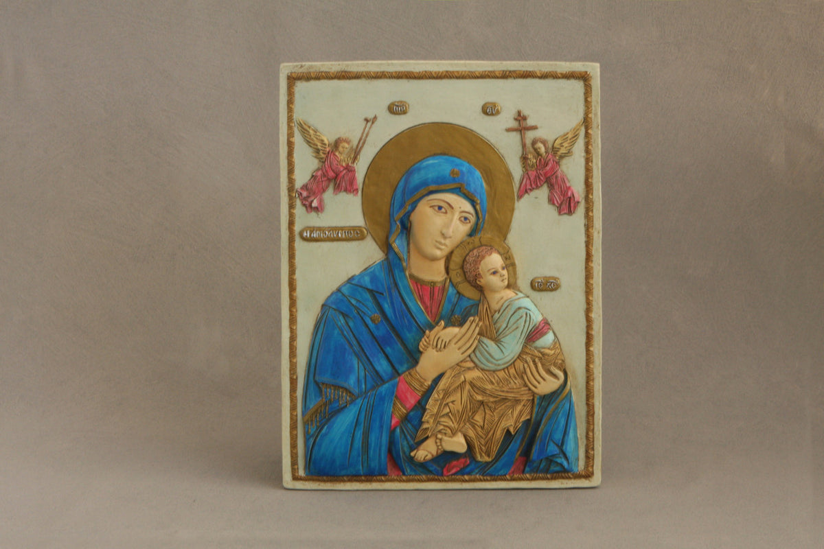 Our Lady of Perpetual Help Wall Plaque, 10.5 Inches