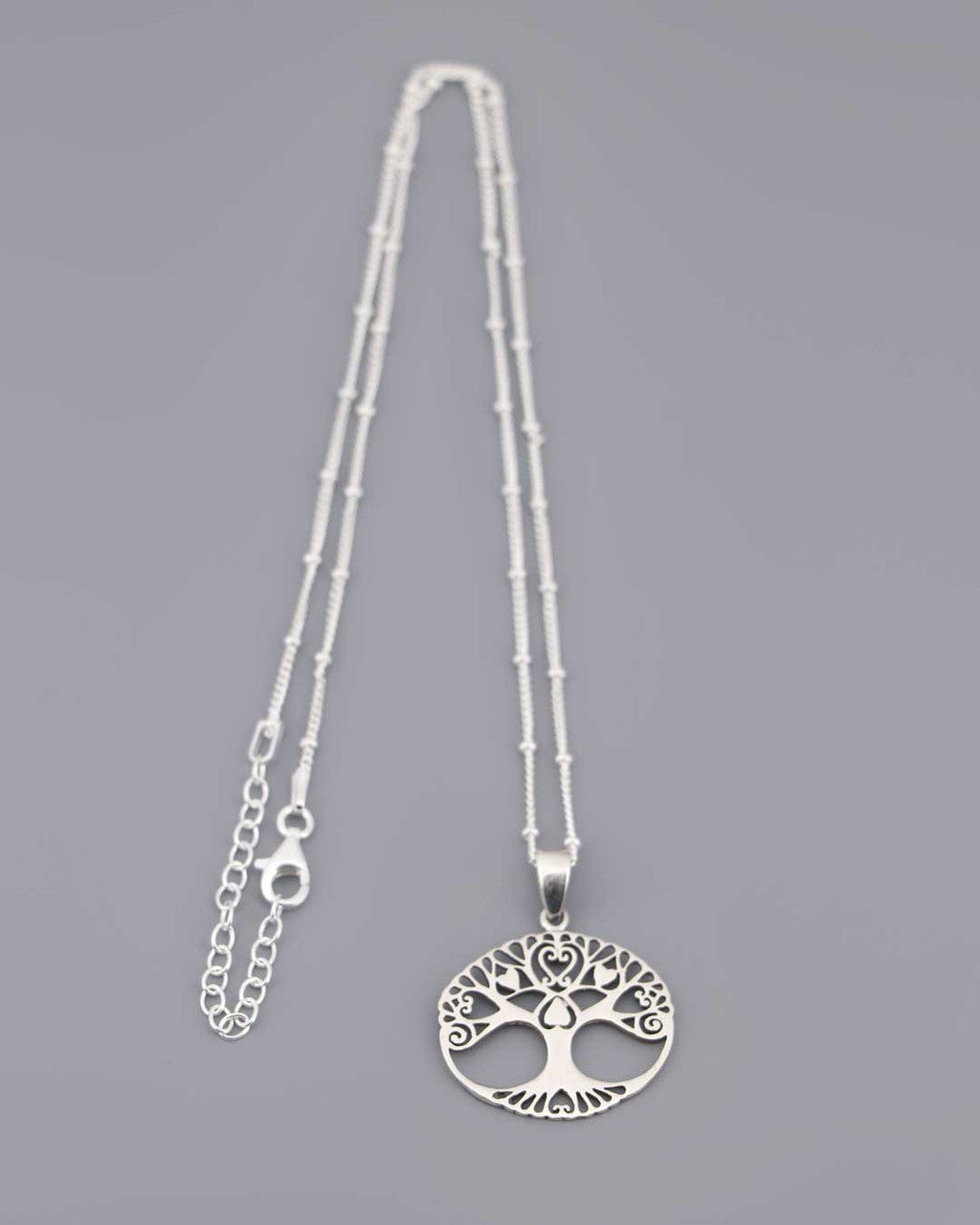 Tree of Life, Love, and Hearts Pendant Necklace