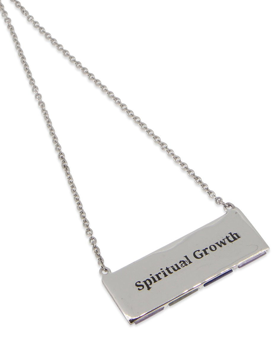 Amethyst, Labradorite, and Lapis Sterling Silver Necklace -