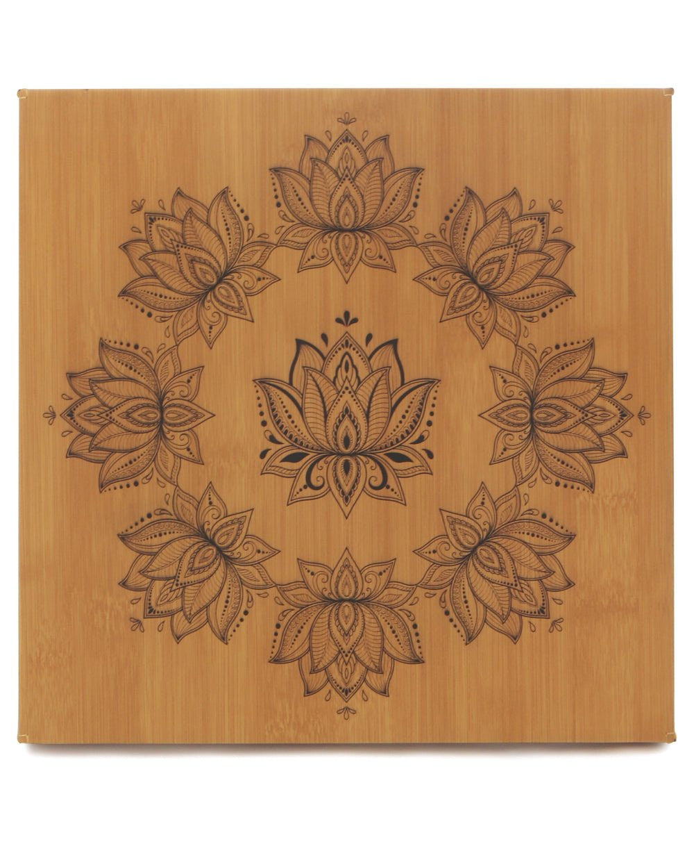 Artistic Circle of Triumph Lotus Wall Art - Posters, Prints, & Visual Artwork