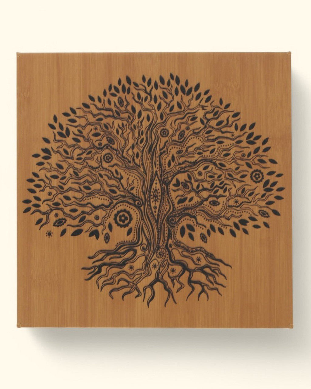 Artistic Tree of Life Wall Hanging - Wind Chimes