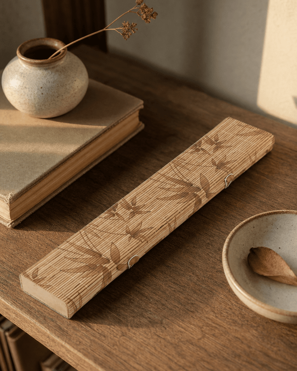 Bamboo Meditation Mala Box - Jewelry Boxes