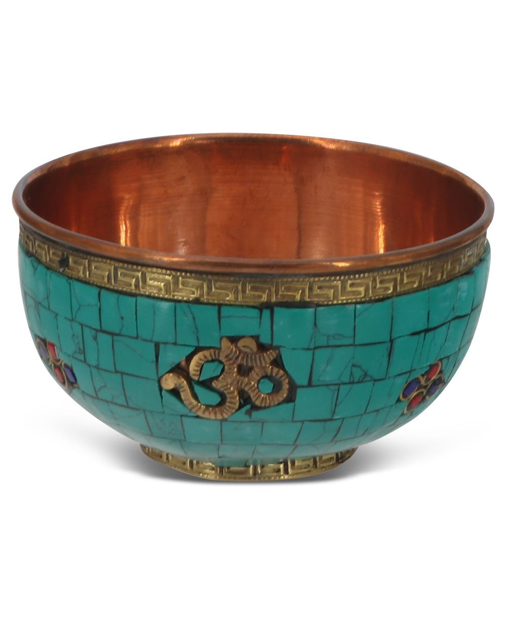 Beautiful Om Offering Bowl - Decorative Bowls