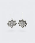 Blooming Lotus Labradorite Earrings - Earrings