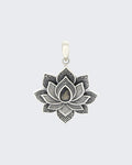 Blooming Lotus Labradorite Pendant - Pendants