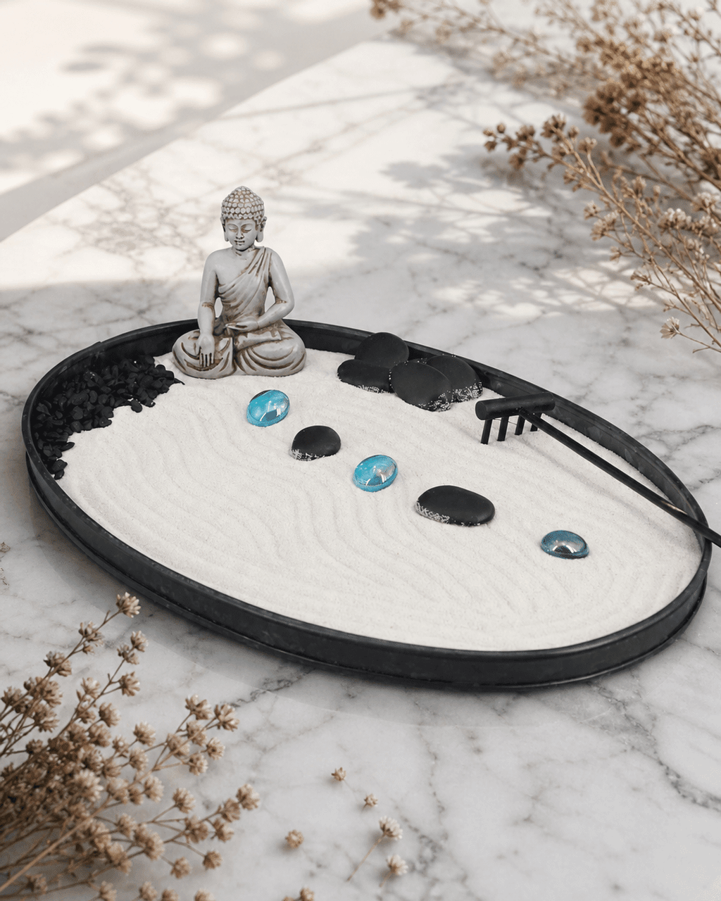 Breathe Stone Buddha Meditation Zen Garden - Zen Garden