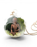 Buddha Meditation Hanging Glass Globe - Home Decor
