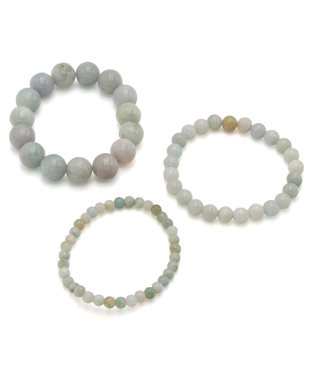 Burmese Jade Lucky Gemstone Bracelet - S