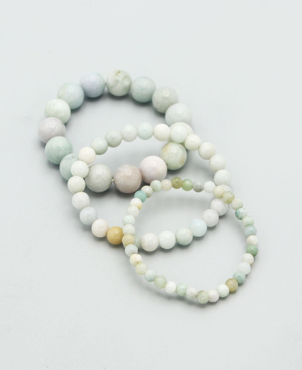 Burmese Jade Lucky Gemstone Bracelet - S