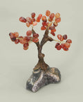 Carnelian Gemstone Bonsai Tree - New