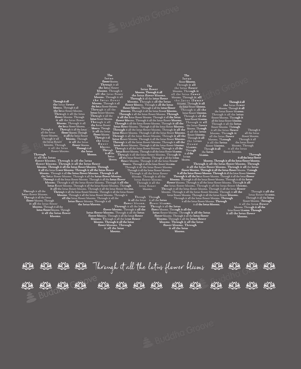 Certified Fairtrade Organic Cotton Lotus Long Sleeve Tee - Shirts & Tops S