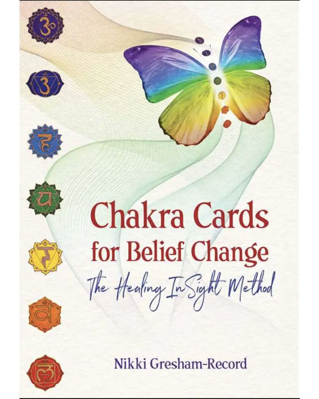 Chakra Cards for Belief Change – 56 - Card Affirmation Deck with Guidebook - Educational flash cards