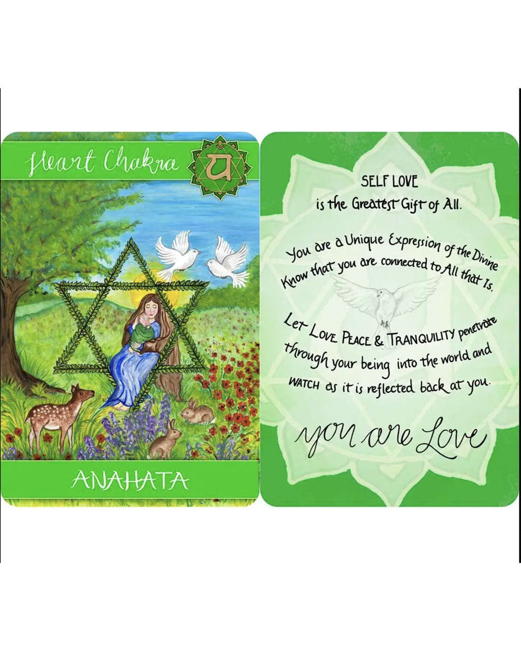 Chakra Cards for Belief Change – 56 - Card Affirmation Deck with Guidebook - Educational flash cards
