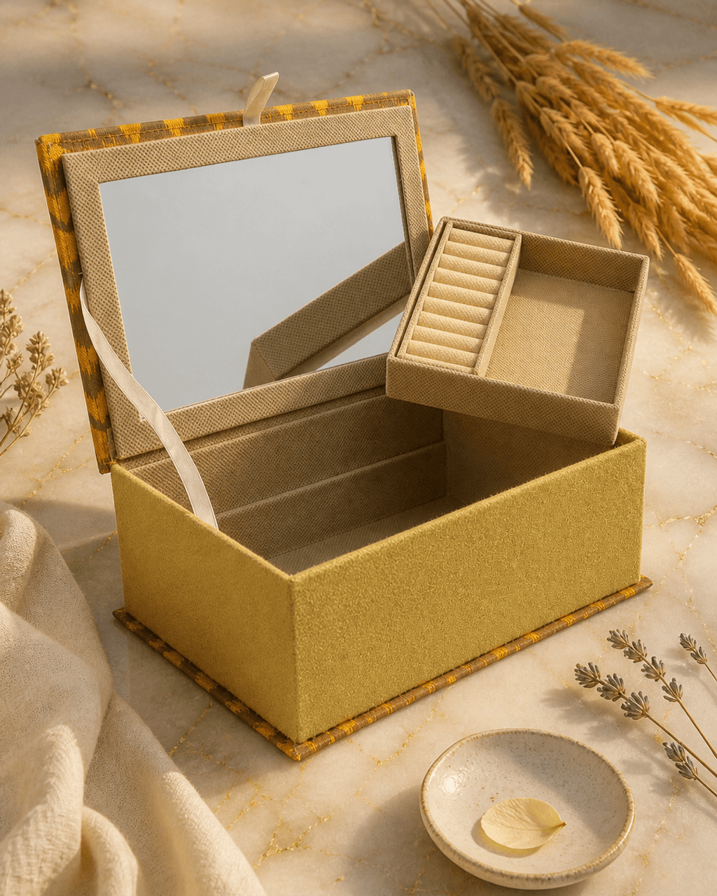Chevron Mala / Jewelry Box - Jewelry Boxes