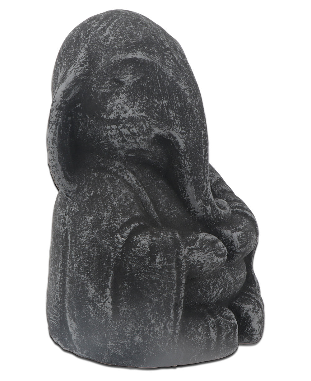 Meditating Zen Elephant Garden Statue