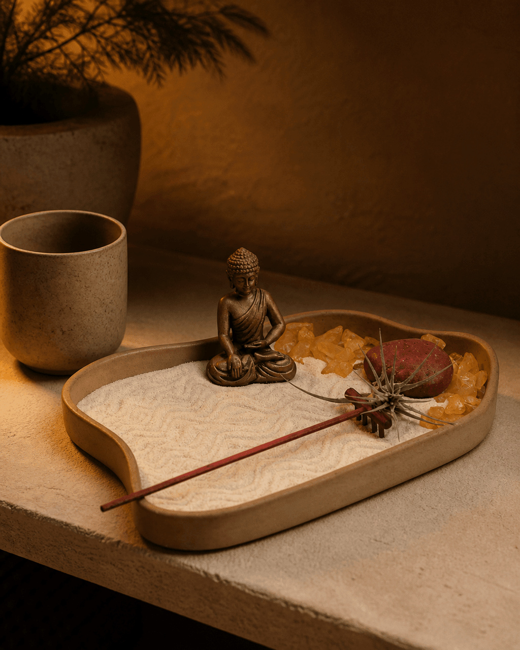 Desert - Inspired Meditation Zen Garden - Zen Garden