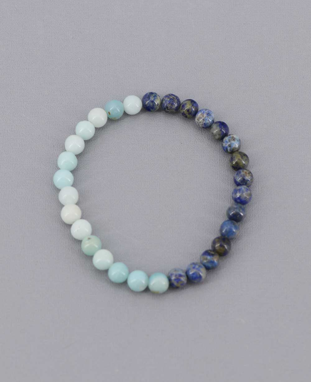 Duotone Gemstones Intention Stretch Bracelets - Bracelets Truth