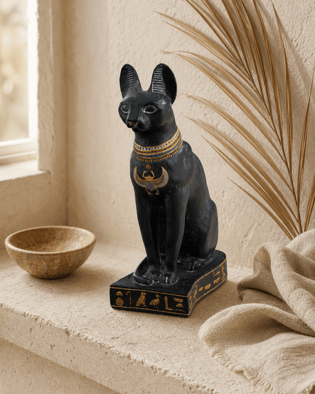 Egyptian Bastet Cat Statue - Statues